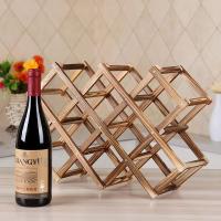 Estante De Almacenamiento De Vino Plegable En Madera Para Casa Y Bar 3/5/6/10 Botellas Herramientas De Barra Armario De Vino - details 0