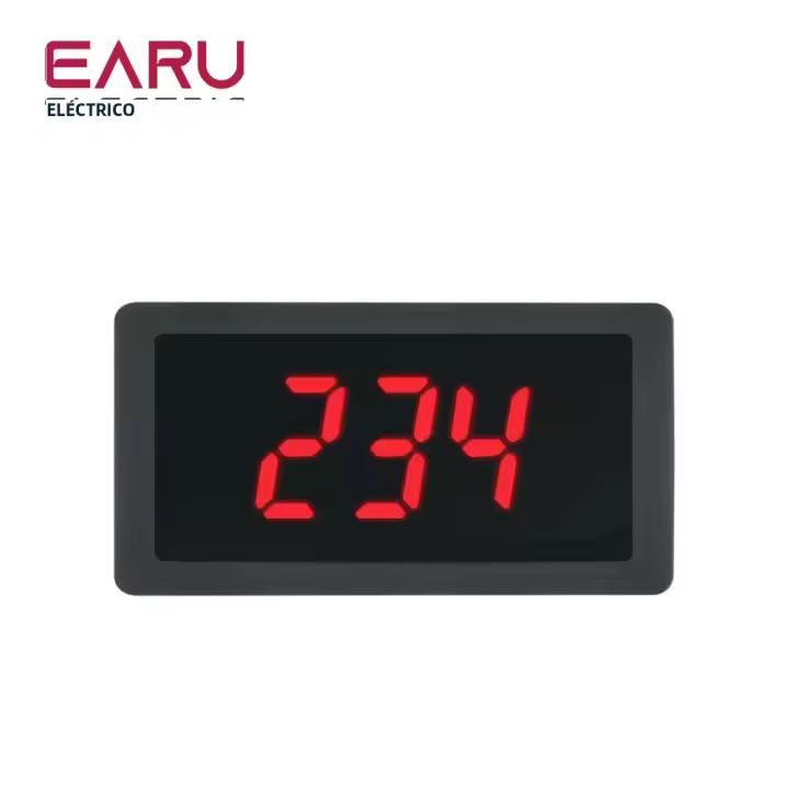 Termómetro Digital LED Universal Con Sensor De Temperatura EGT Kit De Soldadura Y Medición En Fahrenheit Y Celsius PT100 K - 1