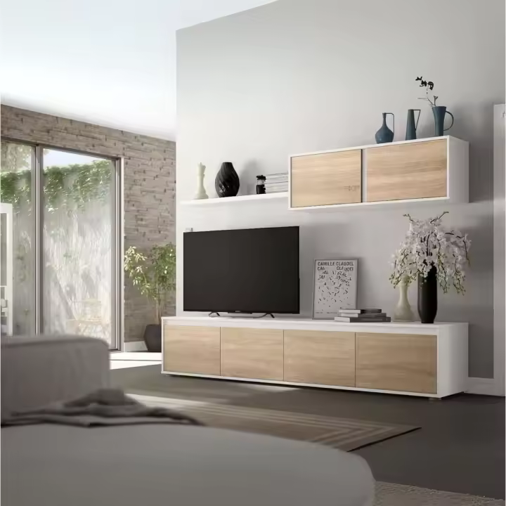 Composición de Salón Home - Mueble para TV - Almacenaje - Diseño Moderno - 1
