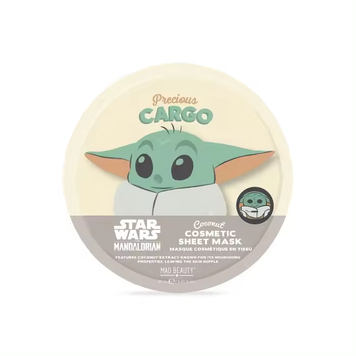 Mascarilla Facial Star Wars: The Mandalorian - Baby Yoda - Mad Beauty - 1