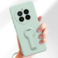 Funda De Silicona Líquida Para Realme 12 pro plus Soporte Móvil Suave Cubierta Protectora Antigolpes Con Funda Trasera Resistente Al Agua - details 5