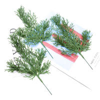 5/10pcs Hojas De Ciprés Para Decoración De Navidad Y Bodas Artesanías Y Flores Decorativas Plantas Artificiales De Prensa PP - details 13