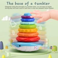 Juguete Educativo De Torre De Pila Pyramidation Para Niños Sensory Montessori Bloques De Construcción Suaves Para Bebés Y Niñas Edad Recomendada 13-36 Meses - details 5