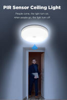 Lámpara De Techo LED Moderna Con Sensor De Movimiento 20W 30W 40W Luz Inteligente Para Sala De Estar 110V 220V Blanco Para Cocina Comedor Dormitorio Foyer Estudio Baño - details 1