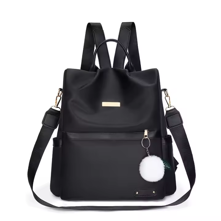 Mochila antirobo para Mujer ajustable convertible con Correa de hombro impermeable, Bolsa de viaje - 1
