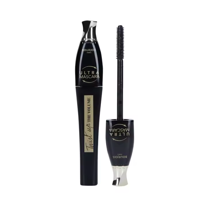 Bourjois Twist Up the Volume Máscara de Pestañas Alargadora y Espesante 01 Ultra Black 8 Ml - 1