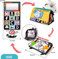 Espejo De Piso Para Bebés En Blanco Y Negro Juguete Sensorial Para Tiempo De Abdomen Desarrollo Montessori Juguete Para Crawl 6-12 Meses - details 16