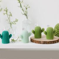 Molde De Velas De Silicona En Forma De Cactus Para Artesanía DIY Molde Para Resina Y Sabão Aromaterapia Herramientas De Fabricación De Velas - details 2