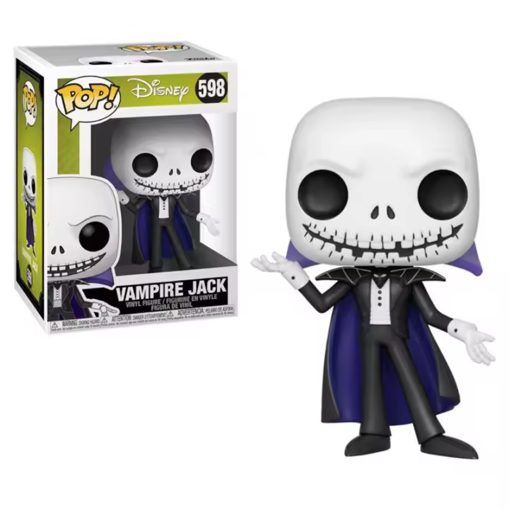 Funko Pop! Pesadilla Antes de Navidad - Jack Vampiro, 42672, Nº598 - 1