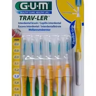 Gum® Butler Cepillo Interdental Viaje 1514 6Uds - 1