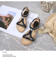 CA Sandalias de mujer 2025, dulces y cómodas, con punta redonda, zapatos de mujer de talla grande. - details 13