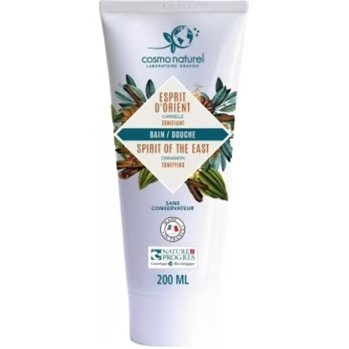 Gel de Ducha Ecológico Cosmo Naturel Canela y Naranja - 1