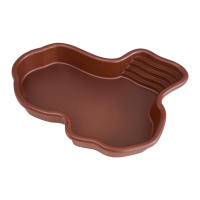 Piscina De Baño Para Reptiles Tazón De Terrario Plato De Alimentación Grande Para Tortuga Hamster Geckó Láser Accesorio De Hogar Para Dragones Barbudos - details 5