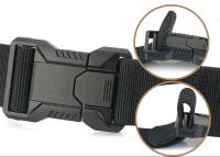 Cinturón Táctico Duradero De Aleación De Aluminio Con Hebilla De Solución Rápida Para Hombres Cinturón Elástico De Cowboy Para Exteriores Y Caza - details 10