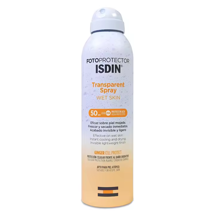 Isdin Fotoprotector wet skin transparent spray 50 + 250ml - 1