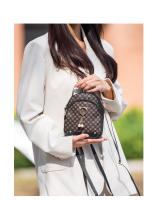 Nueva Mochila De Moda Con Colgante De Gato Diseño Niche Portátil Mochila De Hombro Para Mujeres Material PU Con Lining De Poliéster - details 7
