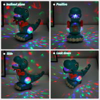Juguetes para bebés que se iluminan, dinosaurios para gatear, juguete eléctrico interactivo sensorial Montessori para niños, regalo de cumpleaños - details 5