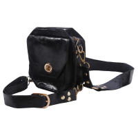 Bolso De Cuero PU Pequeño Estilo Retro Para Mujer Moto Bolsa De Moto Wind Side Pack Medieval Knight Personalidad Props - details 4