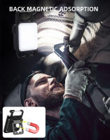 Linterna Mini LED Recargable COB Portátil Para Camping Y Exteriores Linterna De Trabajo Pequeña Con Abrazadera De Botella - details 2