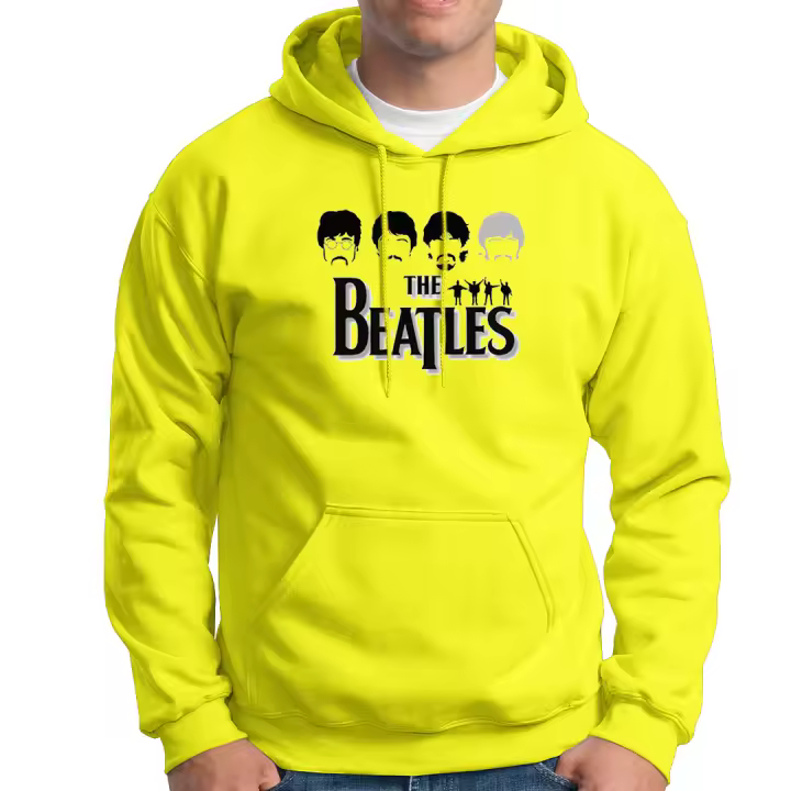 Sudadera con capucha Los Beatles. John Lennon. Paul McCartney. Geroge Harrison. Ringo Starr. Imagine. Help. Let it be. Musica. Rock and roll. Varios colores. Todas las tallas. - 1