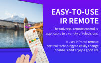 Control Remoto Universal RM-L1130+X Compatible Con Todas Las Marcas De TV LED LCD 3D Inteligente Sin Cable IR - details 4