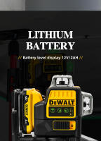Nivel De Láser DEWALT DW089LG Con 12 Líneas 3 X 360° Luz Verde Batería 12V Li-Ion Uso Exterior Vertical Y Horizontal - details 3