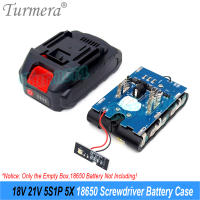 Turmera Caja De Batería Para Destornillador 18V 21V Soporte De Batería 18650 5X 10X 15X 20X Con BMS 50A Máx.100A Para Reparación De Taladro Eléctrico - details 4