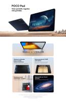Tableta POCO Pad Versión Global, 8GB+256GB, Snapdragon® 7s Gen 2, Pantalla 12,1" 120 Hz y 2,5K, Batería 10000mAh (tipo) con carga rápida 33W, Cámara trasera de 8MP y frontal de 8MP, Dolby Vision® ·Atmos®, HyperOS - details 0