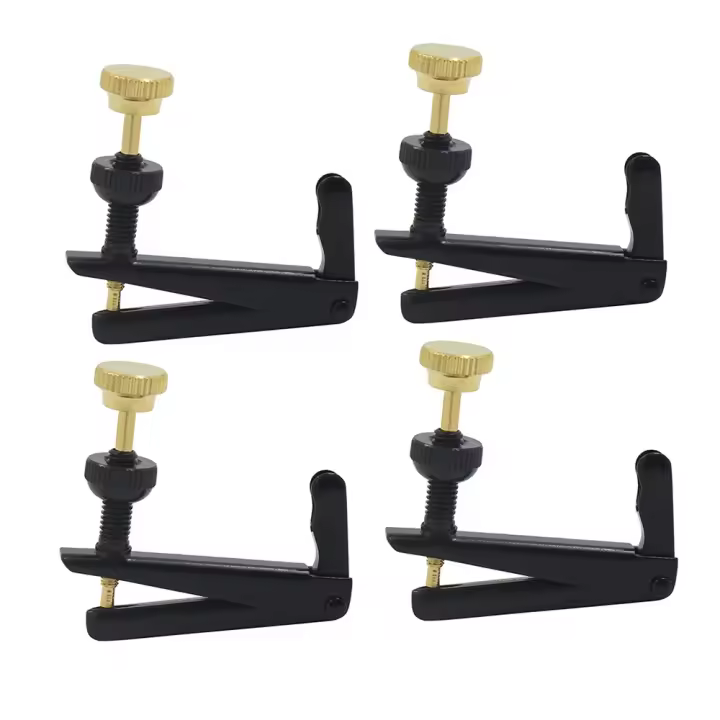 Ajustador De Afinación Para Violín 1/2 4/4 Tornillo Giratorio Accesorios De Instrumentos Musicales Material De Aleación - 1