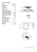 Vitroceramica induccion SAUBER SERIE 1-6600 3 zonas coccion ancho 60 cm ENVÍO Y RETIRADA GRATIS - details 3