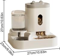 Dispensador Automático comida para mascotas,práctico container para Comida y Agua para mascotas,dispensador Automático - details 0
