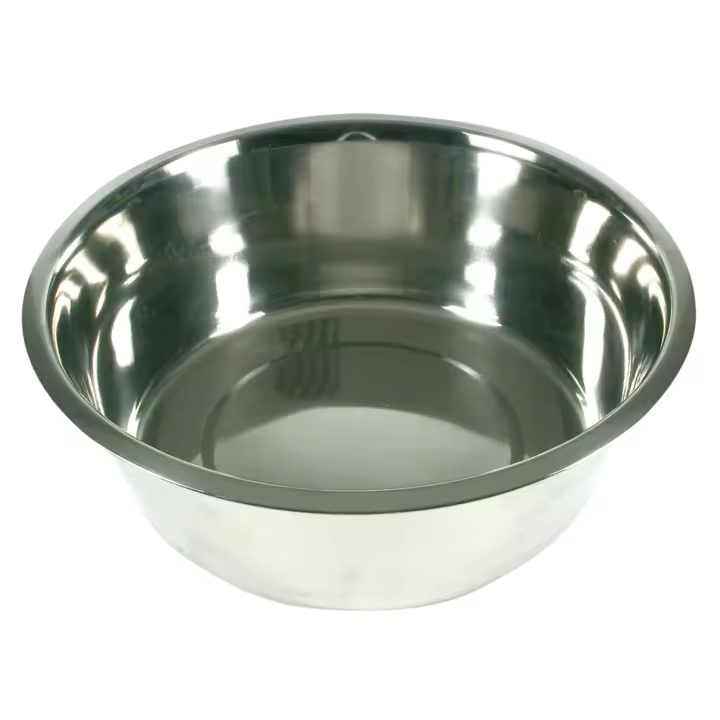Arquivet Comedero Inoxidable para Gatos y Perros - 350 Ml / 13 Cm - Útil para Comida y Agua - 1