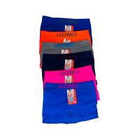 ComfyWear - STV Pack 12 Calzoncillos Bóxer de Lycra Sin Costura Niño - Bóxer Infantil de Colores Surtidos Llamativos - Tallas 2 a 16 Años - details 1