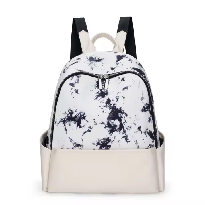 Mochila escolar sencilla para hombre y mujer, para estudiantes de secundaria, de ocio, deportiva, de gran capacidad, para ordenador de viaje - 1