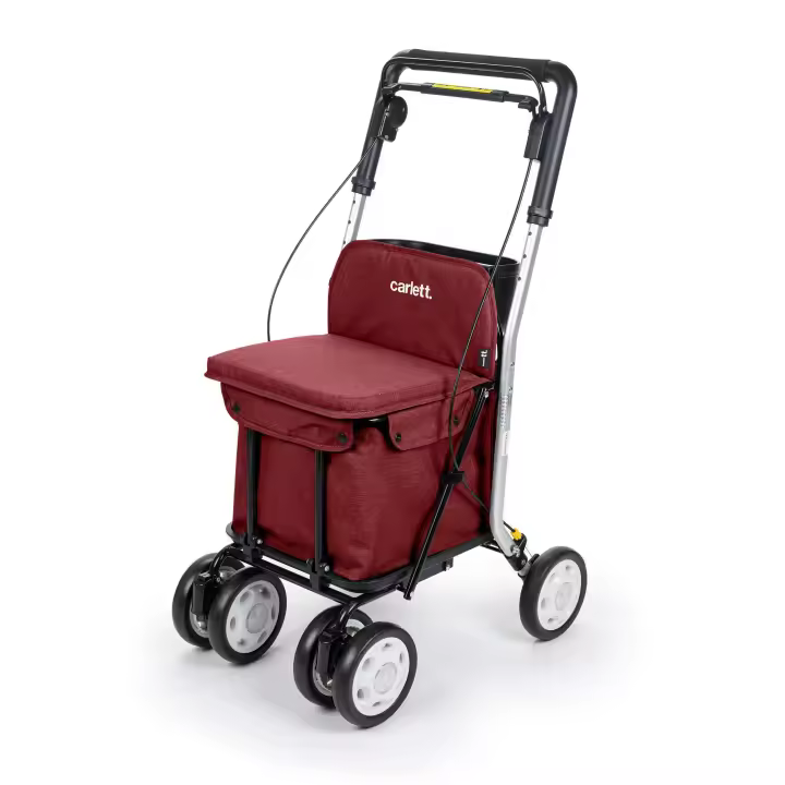 Carlett Carro de la compra con asiento plegable Comfort - 1