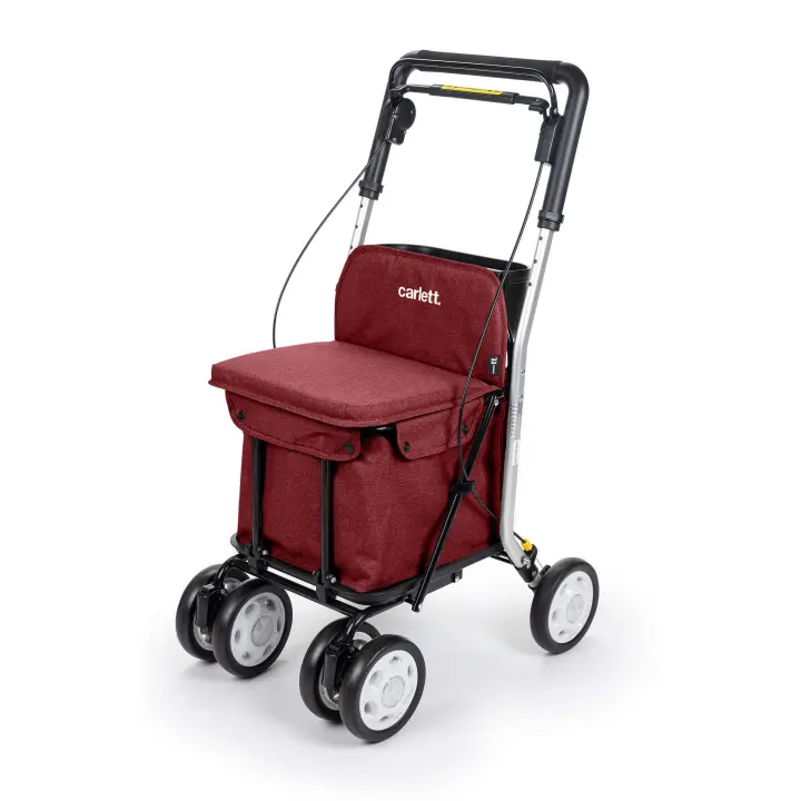 Carlett Carro de la compra con asiento plegable Comfort - 1