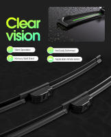 LimpiaFrente LimpiaFrente Wiper Blades Para Volkswagen VW Arteon 2017-2023 Pares De LimpiaFrente Inteligentes De Goma Natural Accesorios Para Ventanas Delanteras - details 10