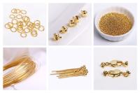 Colgante De Metal Enchapado En Oro 18K Para Fabricación De Collares Hebilla Liso Para Colgantes Gancho Para Cierres Clips - details 1