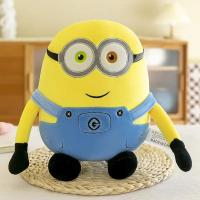 Almohada De Peluche Minion 30CM Color Amarillo Personaje De Película Suave Y Durable Regalo Ideal Para Cumpleaños De Niños - details 5