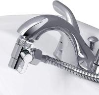Válvula de grifo de fregadero de cocina y baño con aire acondicionado y adaptador ROSCADO MACHO para conexión de manguera de 1/2 "para desplazamiento de agua - details 2