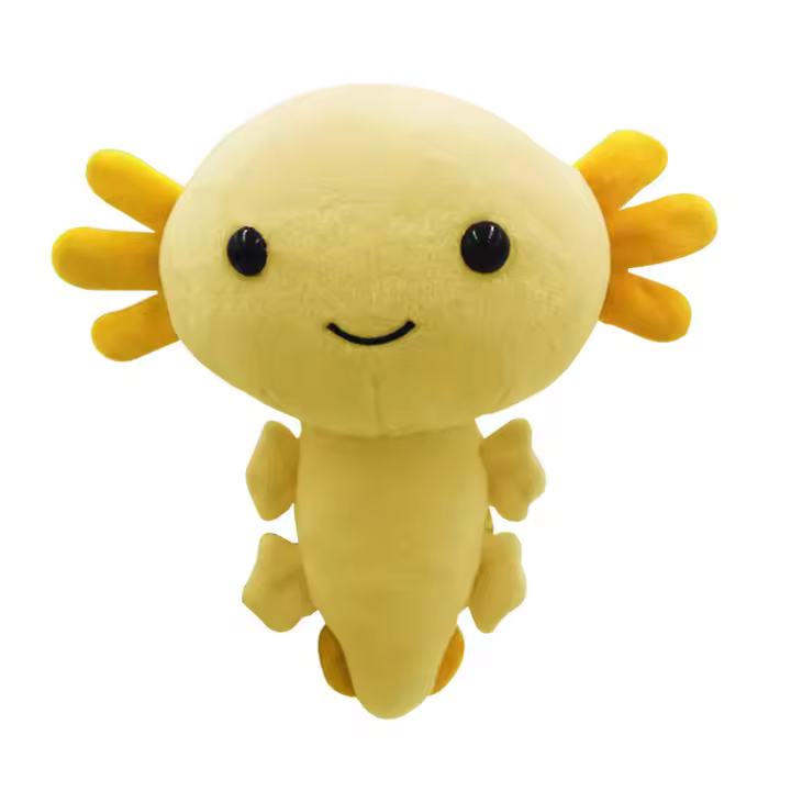 7PCS Peluche De Axolote Juguetes De Peluche De Animales Lindos Para Decoración De Habitación Regalo De Cumpleaños Y Navidad Para Niños Y Adultos - 1
