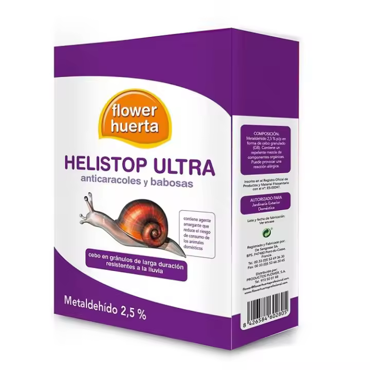 Flower Huerta Anticaracol Babosas Helistop Ultra 500 G - 1