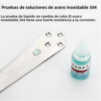 Parador De Puerta De Acero Inoxidable 304 Anticolisión Con Limiter De 90 Grados Material De Goma Durable Para Abertura Esquerda E Direita - details 8