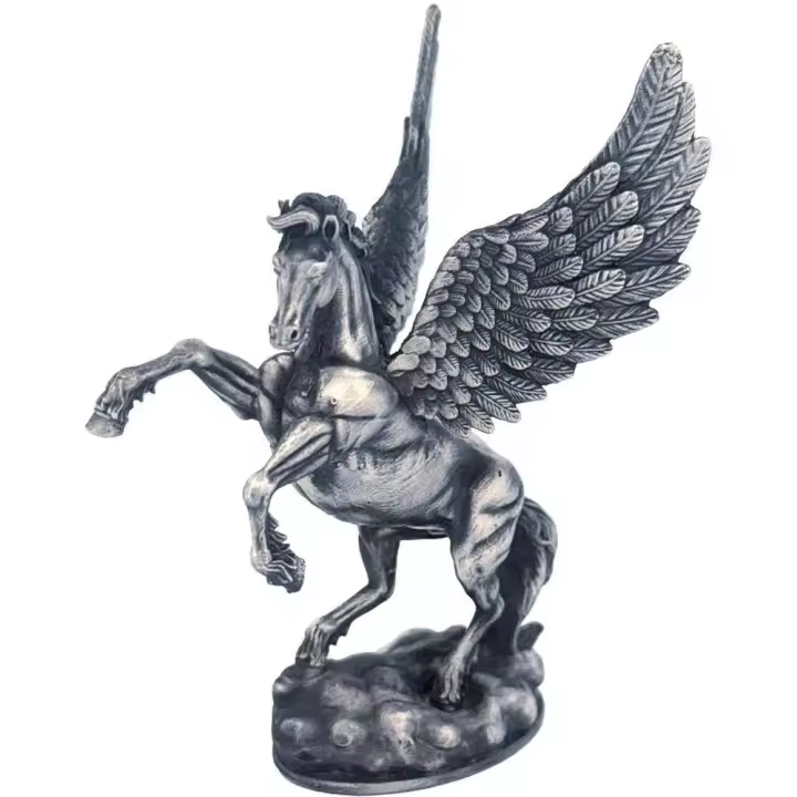 PEGASUS 3 Oz Estatua Plata - 1