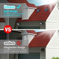 PORCHEDDU Luz Solar para Exterior with Sensor de Movimiento de 56 LED, Luz Solar para Jardín IP65 en Prueba de Agua de 120 ° with Cable de 5 M [Clase de Eficiencia Energética A ++] - details 2