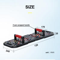 Tablero De Empujones Electrónicos Multifuncional Para Entrenamiento De Músculo Pectoral Contador De Ejercicios Portátil Equipamiento De Fitness Para Hogar - details 7