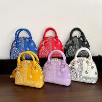 Bolso De Hombro Grande Con Manija De Flor De Cashew Y Diseño De Concha Resistente Al Agua Para Mujer Bolso De Bandolera Casual De PU - details 6