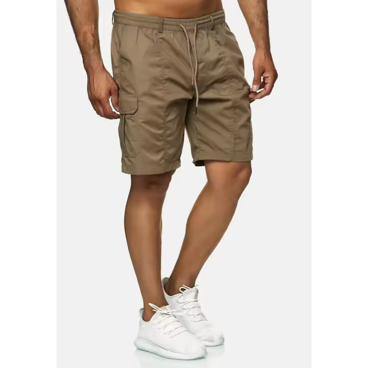 Pantalones de verano para hombre, pantalones cortos de trabajo para hombre, pantalones cortos holgados para hombre, pantalones casuales con múltiples bolsillos para hombre - 1