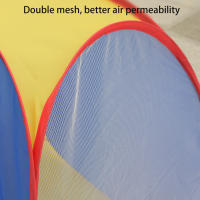 Carpa Para Niños Juegos De Interior Juguetes De Camping Portátil Castillo Casa De Muñecas Para Niños Hombres Edad Recomendada 0-3 Años Material Tela Plegable - details 1