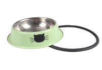 Tazón De Acero Inoxidable Multicolor Para Perros Y Gatos Anti-deslizante Resistente Al Desplazamiento Contenedor De Alimentos Para Mascotas Tazón De Comida Y Bebida - details 9